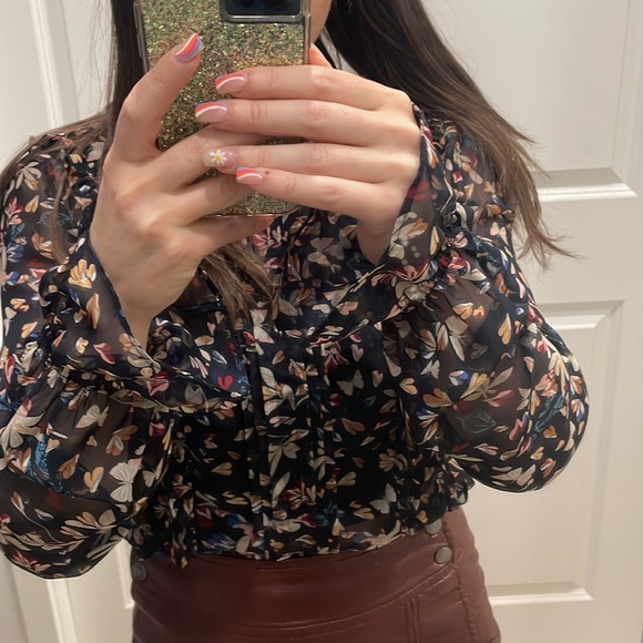 Wren & Willa XS Butterfly blouse - Picture 2 of 3